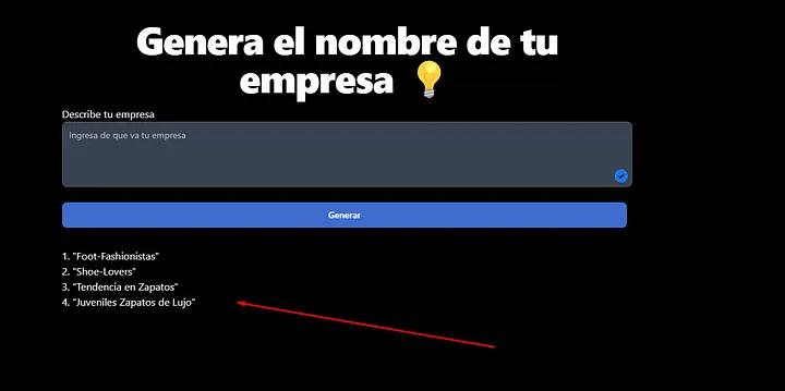 Generador de nombres de empresa