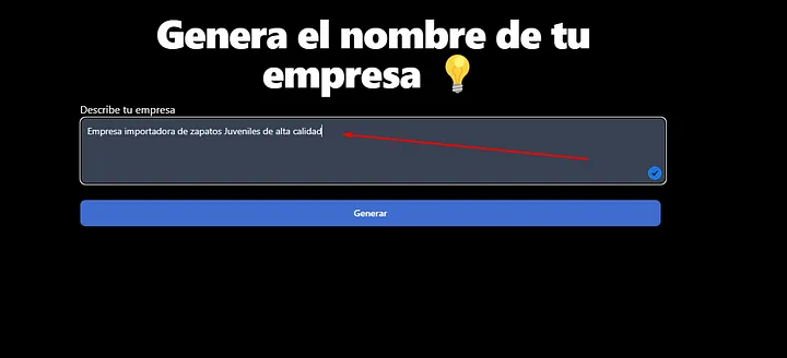 Generador de nombres de empresa